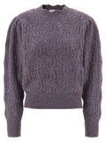 Purple 'Celestine' sweater 1