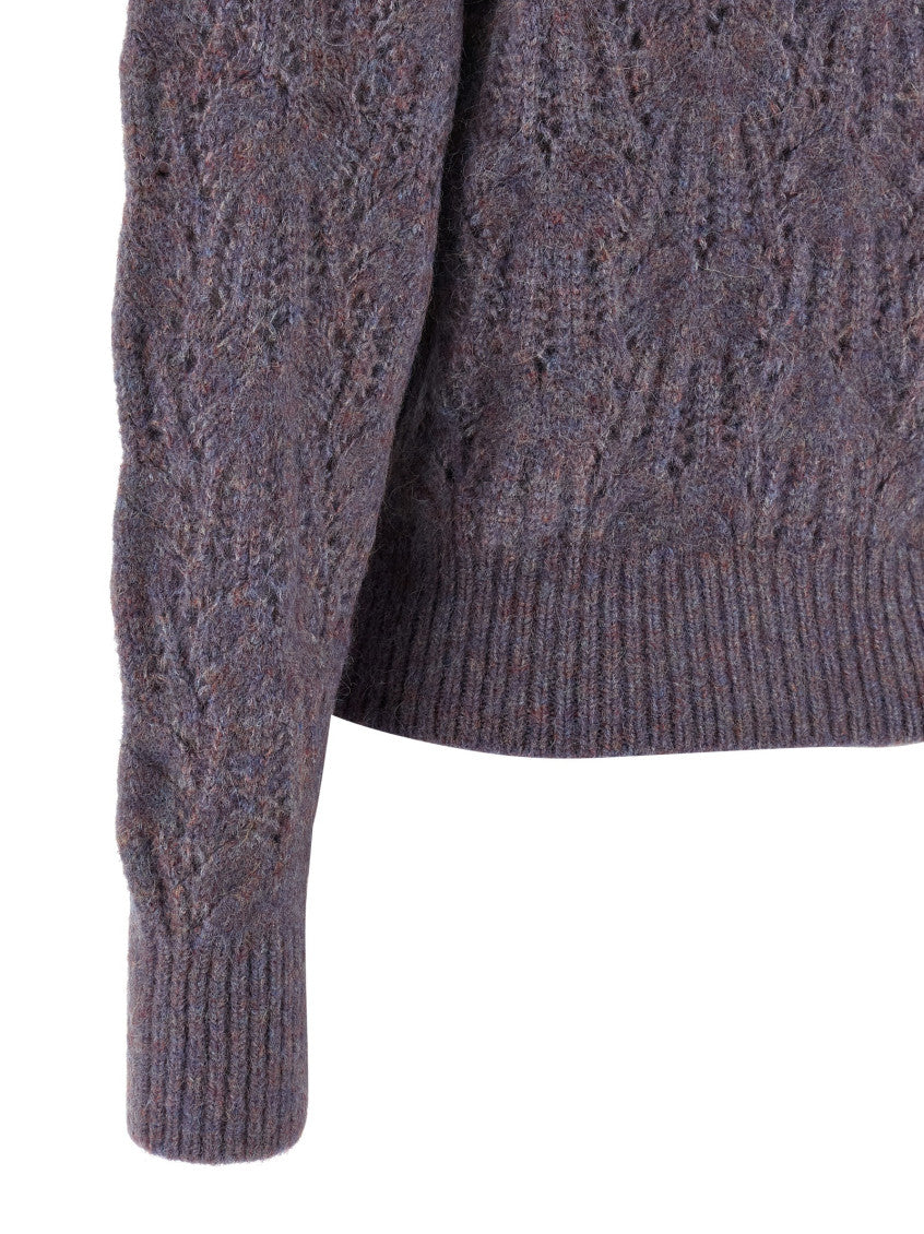 Purple 'Celestine' sweater 4