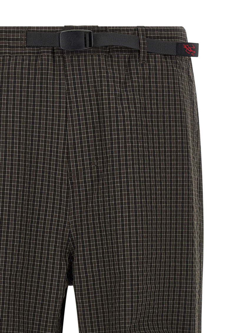 Brown 'Northside Plaid' pants 3