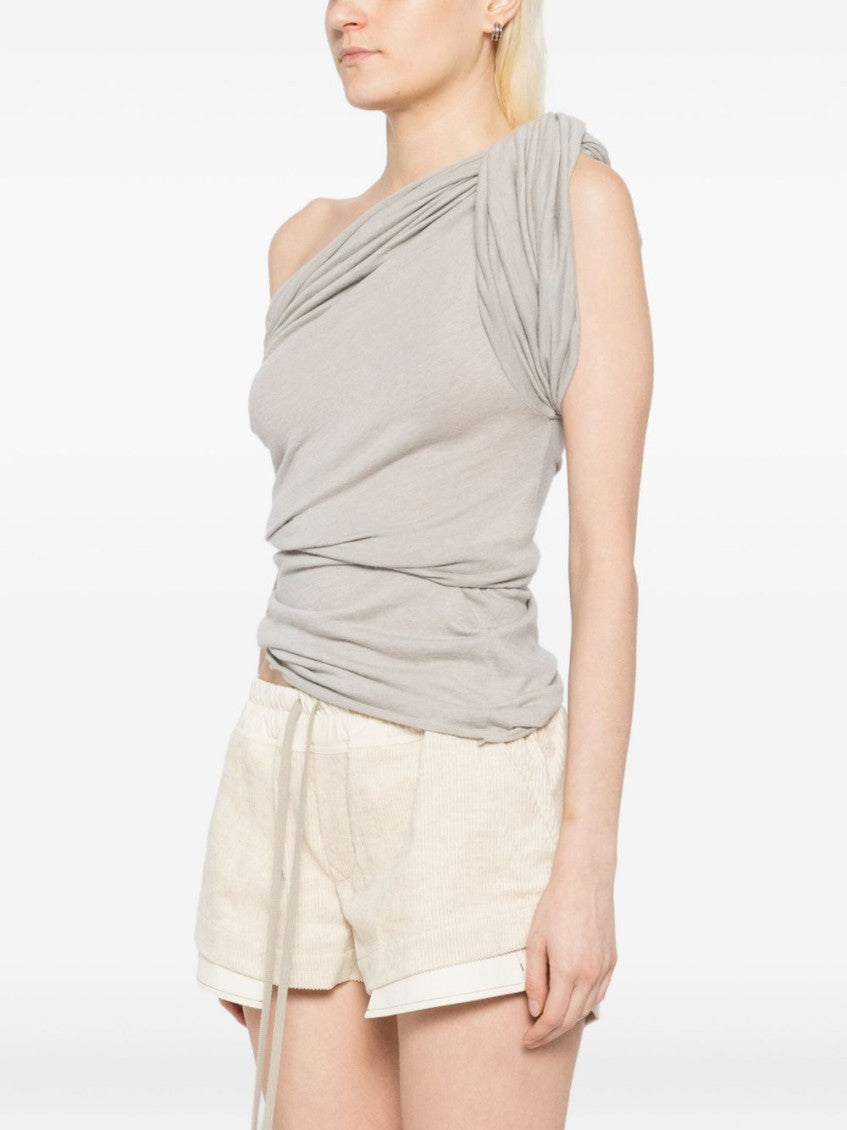 Beige Twist Cotton Top 2