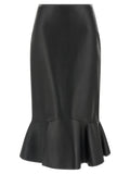 Black Nappa skirt 1