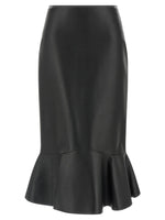 Black Nappa skirt 1