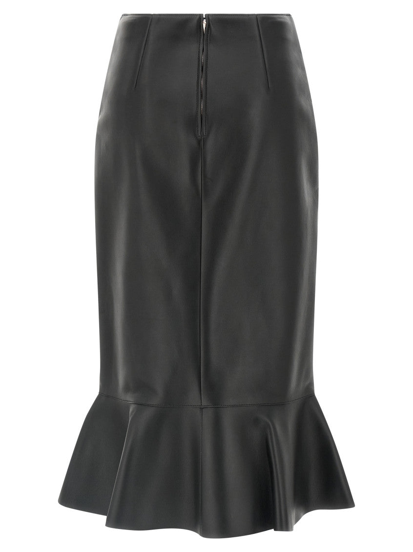 Black Nappa skirt 2