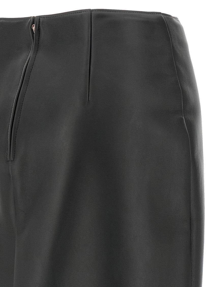 Black Nappa skirt 4