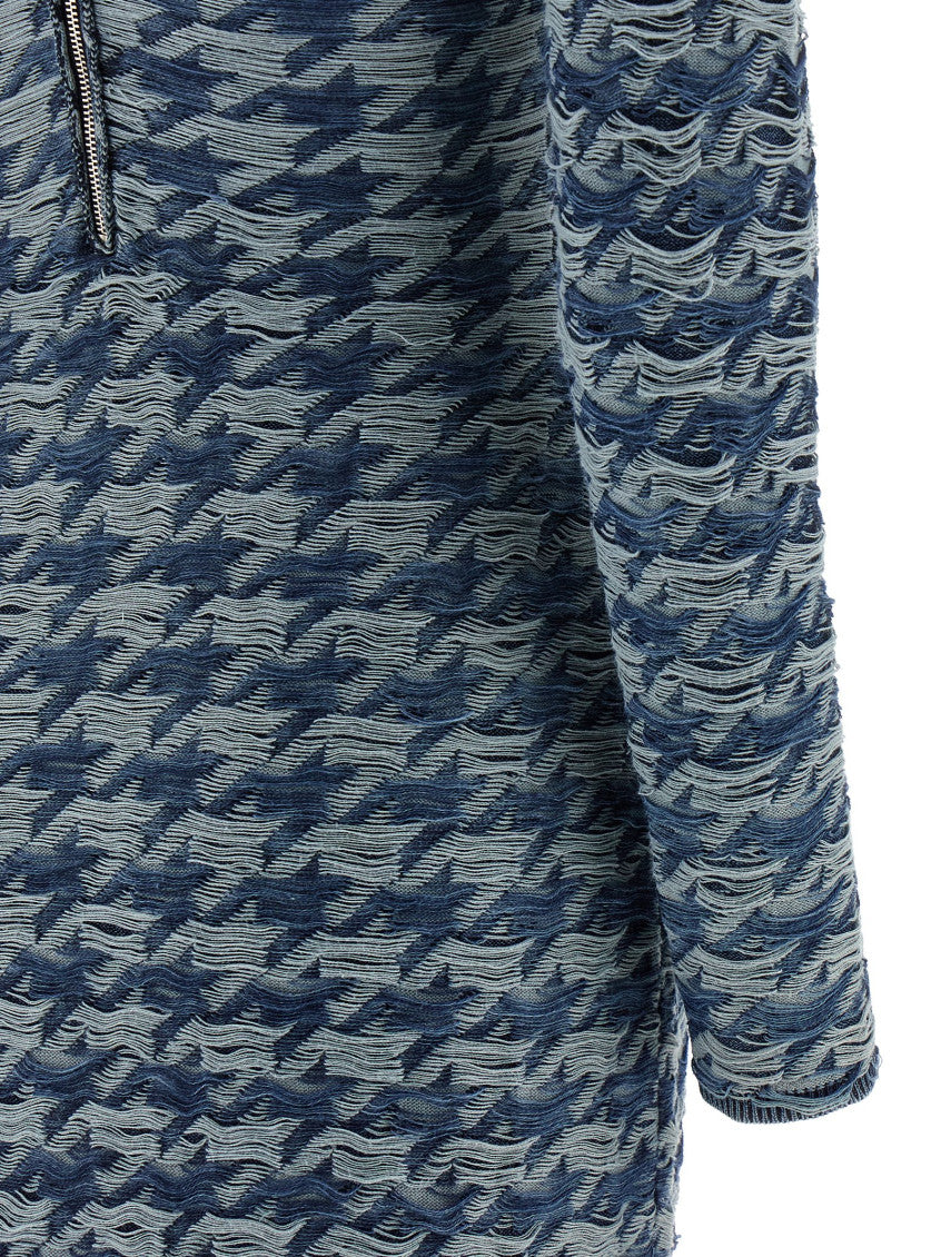 Blue 'M-Halma' dress 4