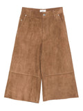 Brown Suede Trousers 1