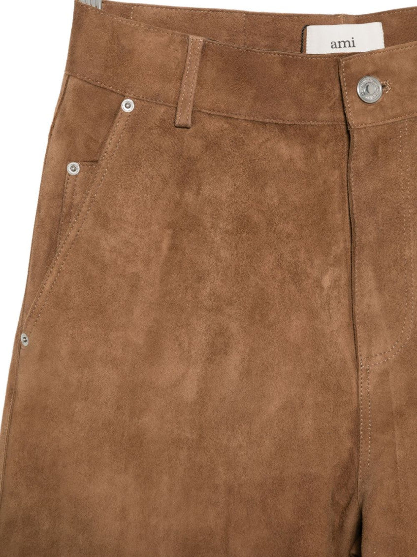 Brown Suede Trousers 2
