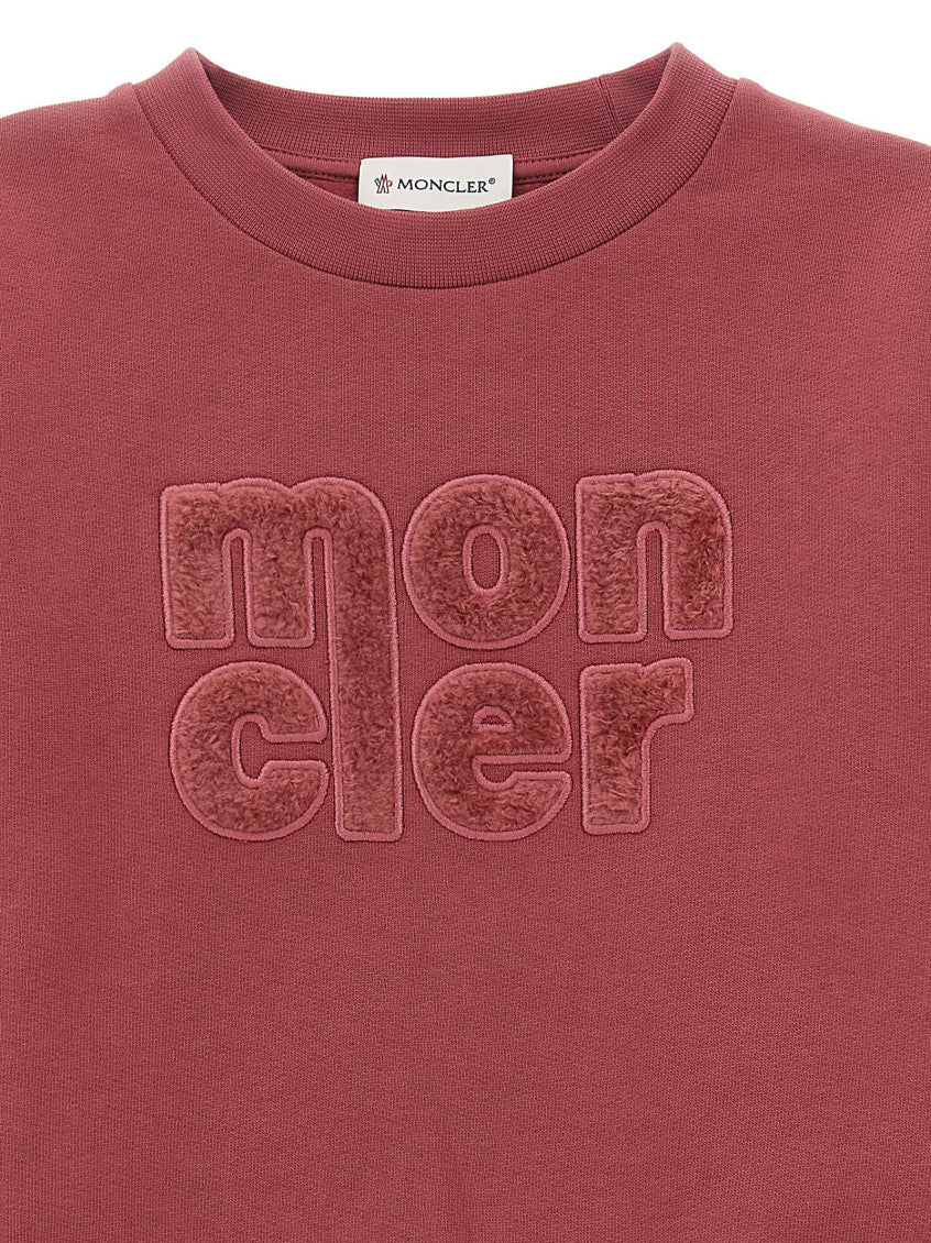 Kids Pink Logo Sweatshirt 3