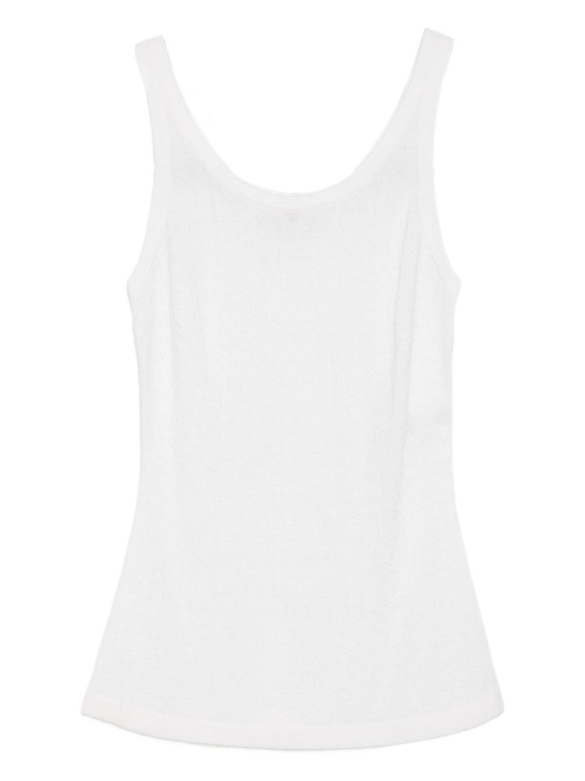 Ivory Wool Tank Top 1