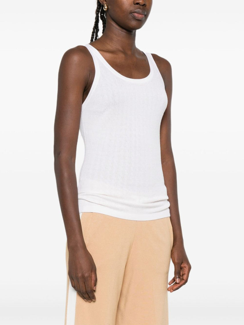 Ivory Wool Tank Top 4