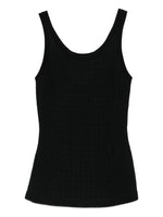 Black Wool Tank Top 1