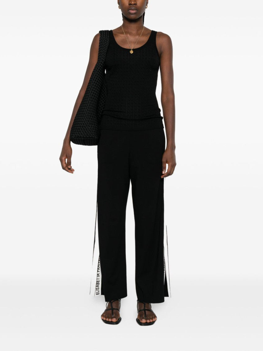 Black Wool Tank Top 3