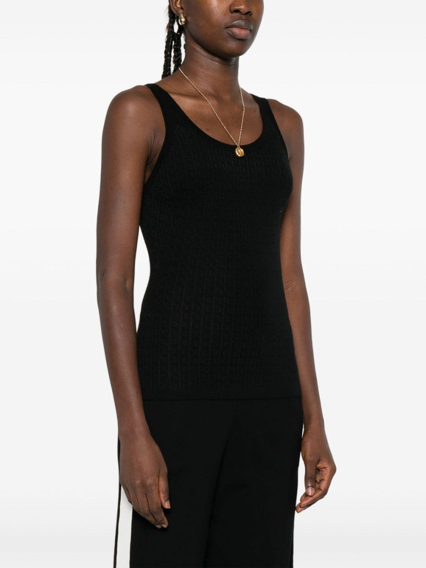 Black Wool Tank Top 4
