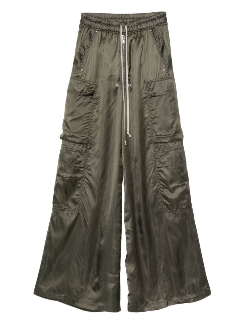 Green Drawstring Trousers 1