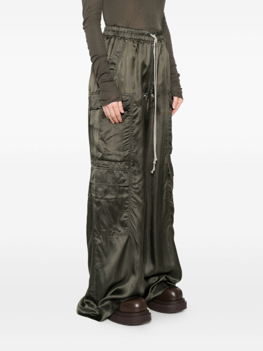 Green Drawstring Trousers 2