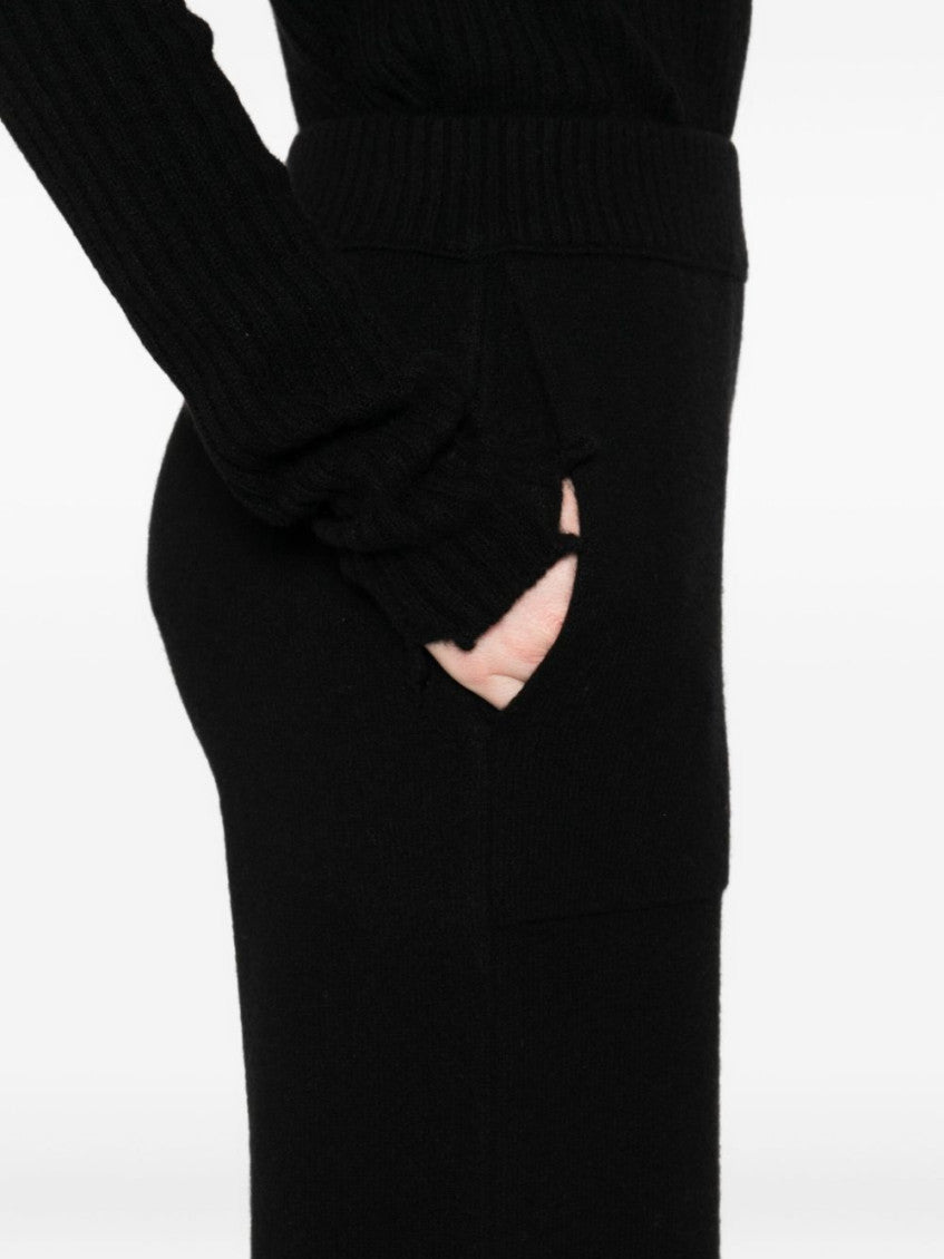 Black Cashmere Trousers 3