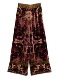 Purple Printed Trosuer 1