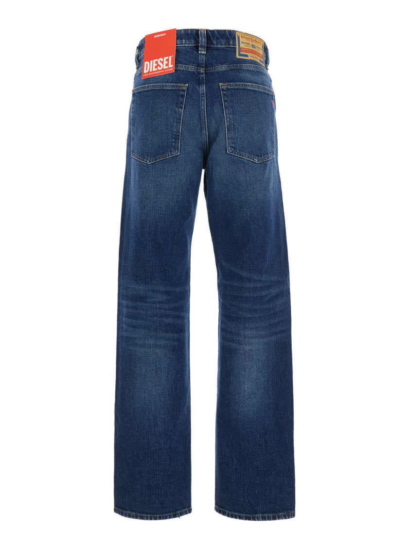 Blue Logo Jeans 2