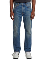 Blue Slim Mid Rise Jeans 1