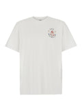 White Logo Print T-Shirt 1