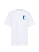 White Graphic Logo T-Shirt 1
