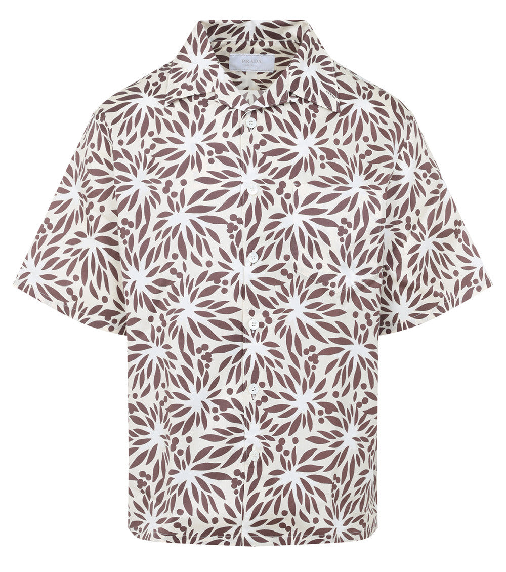 Natural Relaxed Printed Shirt 1