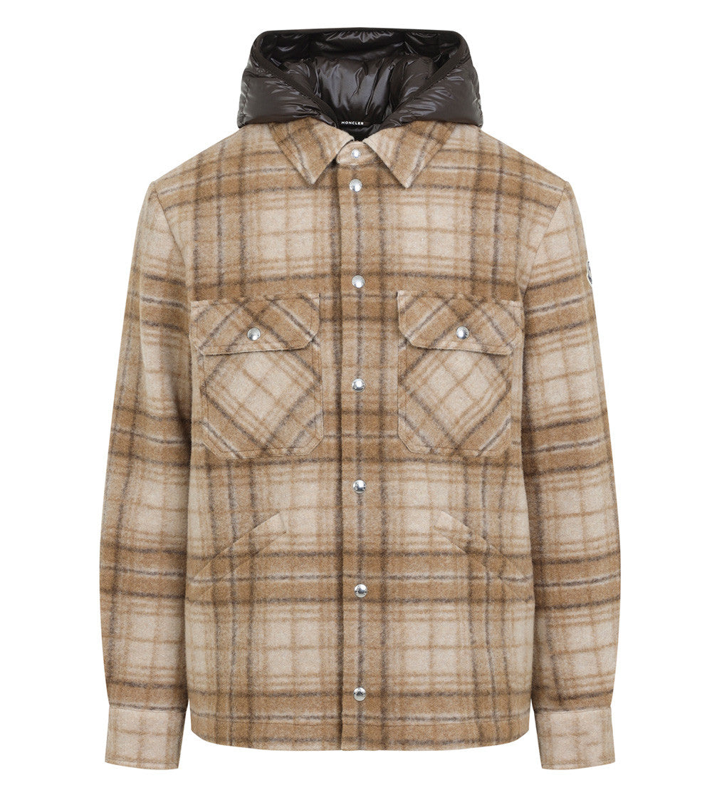 Beige Reversible Shirt Jacket 1