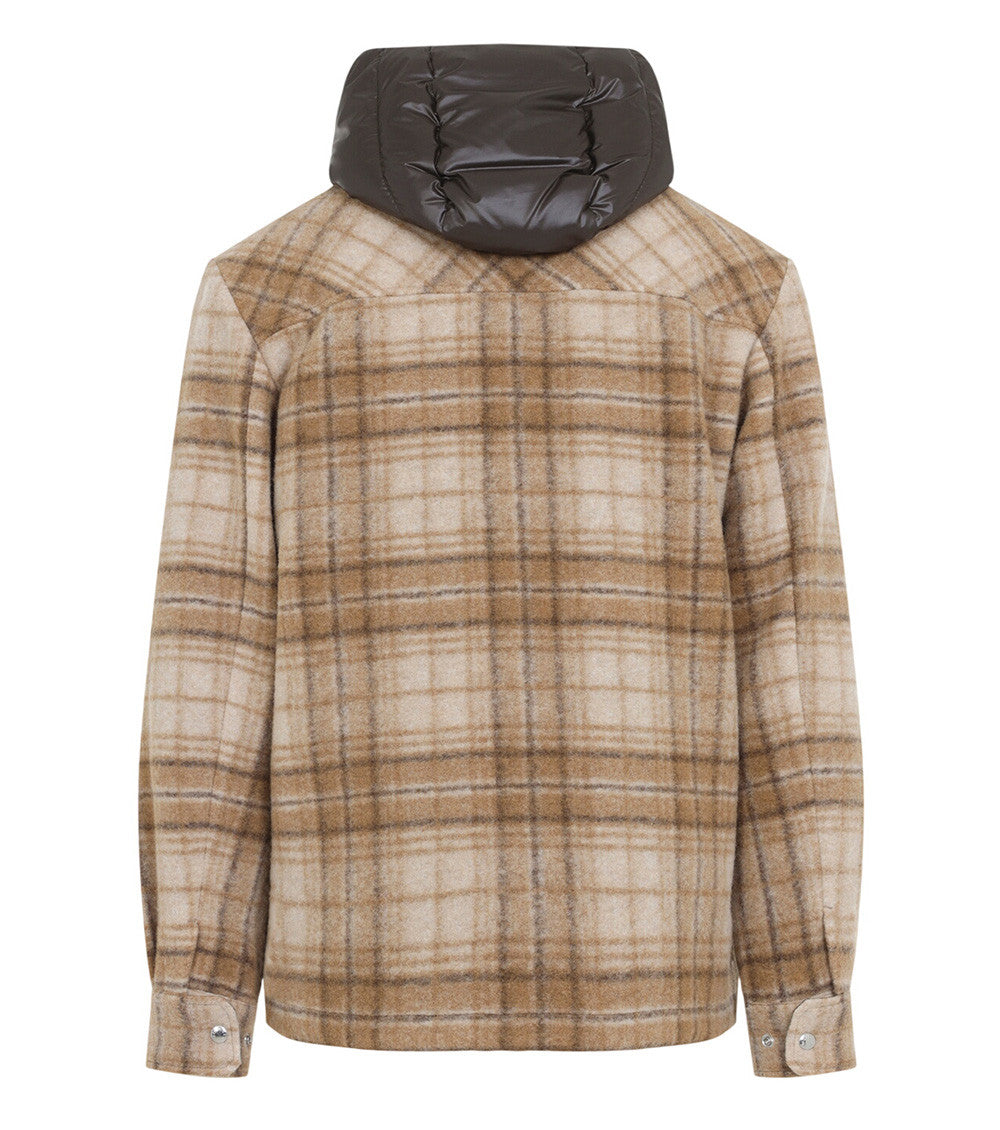 Beige Reversible Shirt Jacket 3
