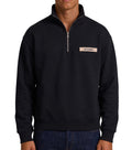 Black Half Zip Sweatshirt 1