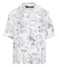 Off White Printed Shirt 1
