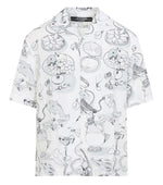 Off White Printed Shirt 1