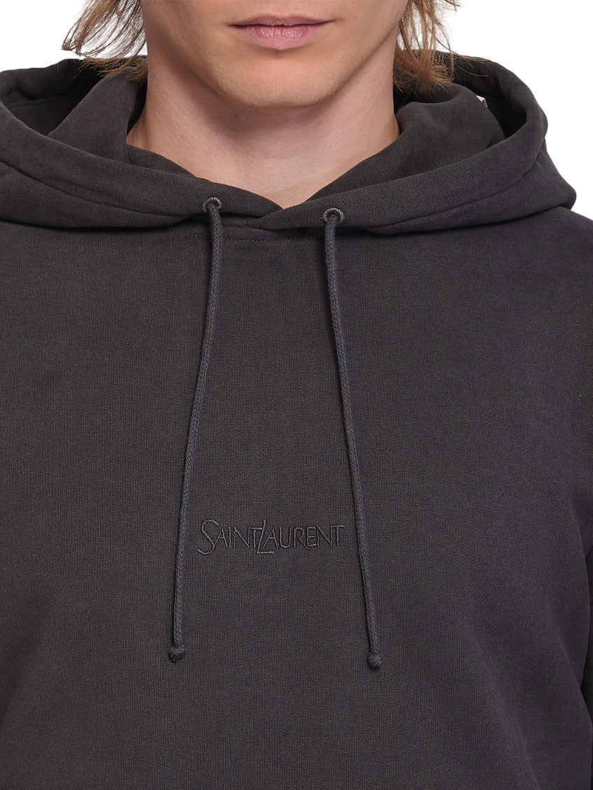 Dark Grey Logo Hoodie 4