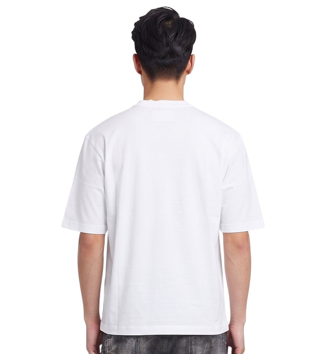 White Loose Logo T-Shirt 2