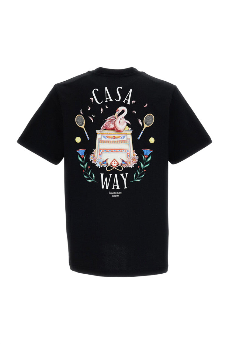 Black Relaxed Graphic T-Shirt 2
