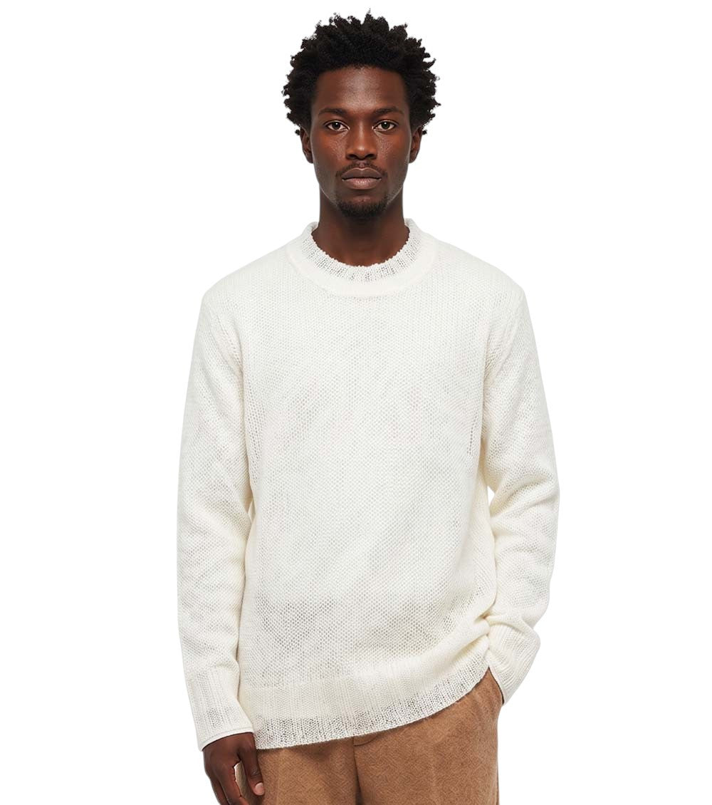 Off White Knitted Sweater 1