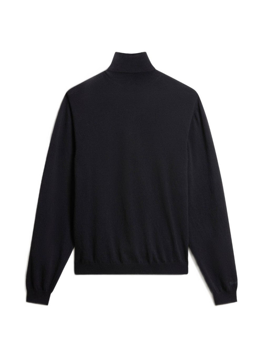Black Turtle Neck Sweater 2