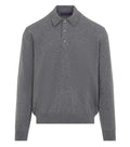 Grey Regular Polo Sweater 1