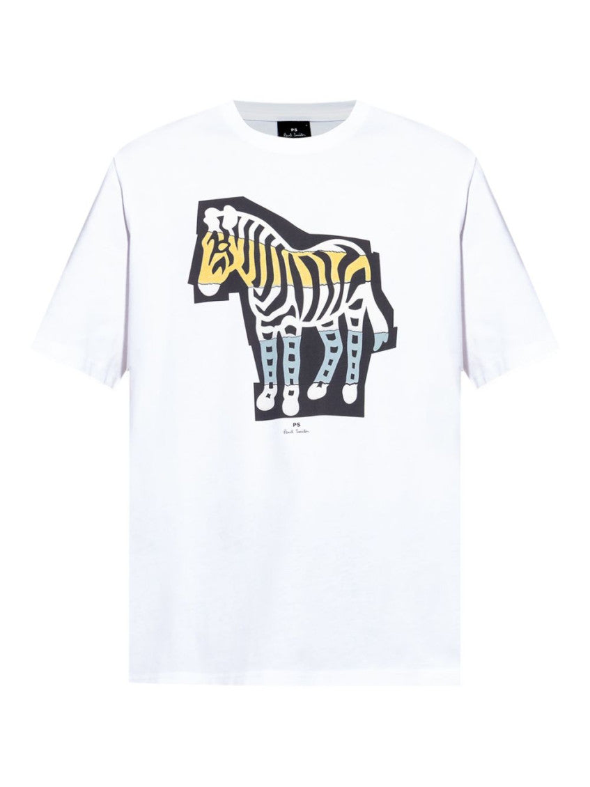 White Crew Neck T-Shirt 1