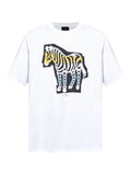 White Crew Neck T-Shirt 1