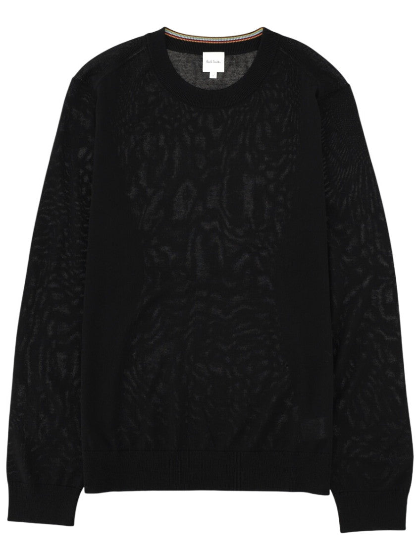 Black Crew Neck Sweater 1