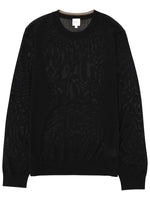 Black Crew Neck Sweater 1