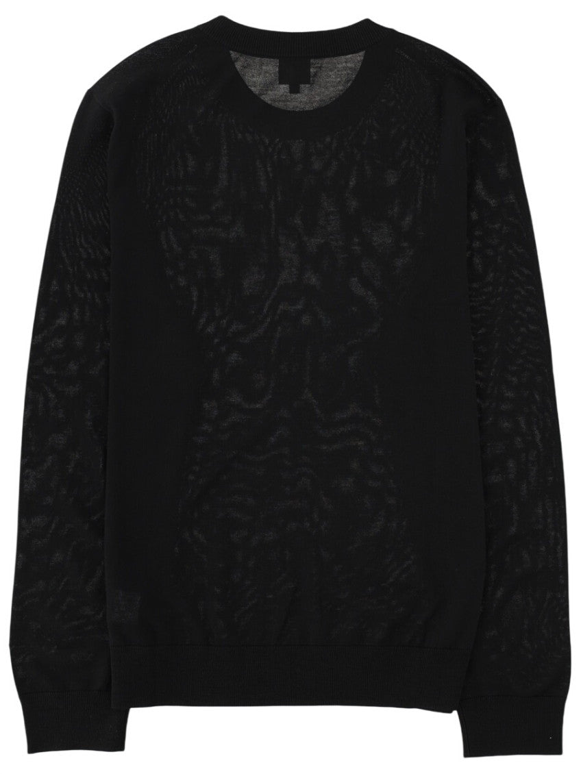 Black Crew Neck Sweater 2