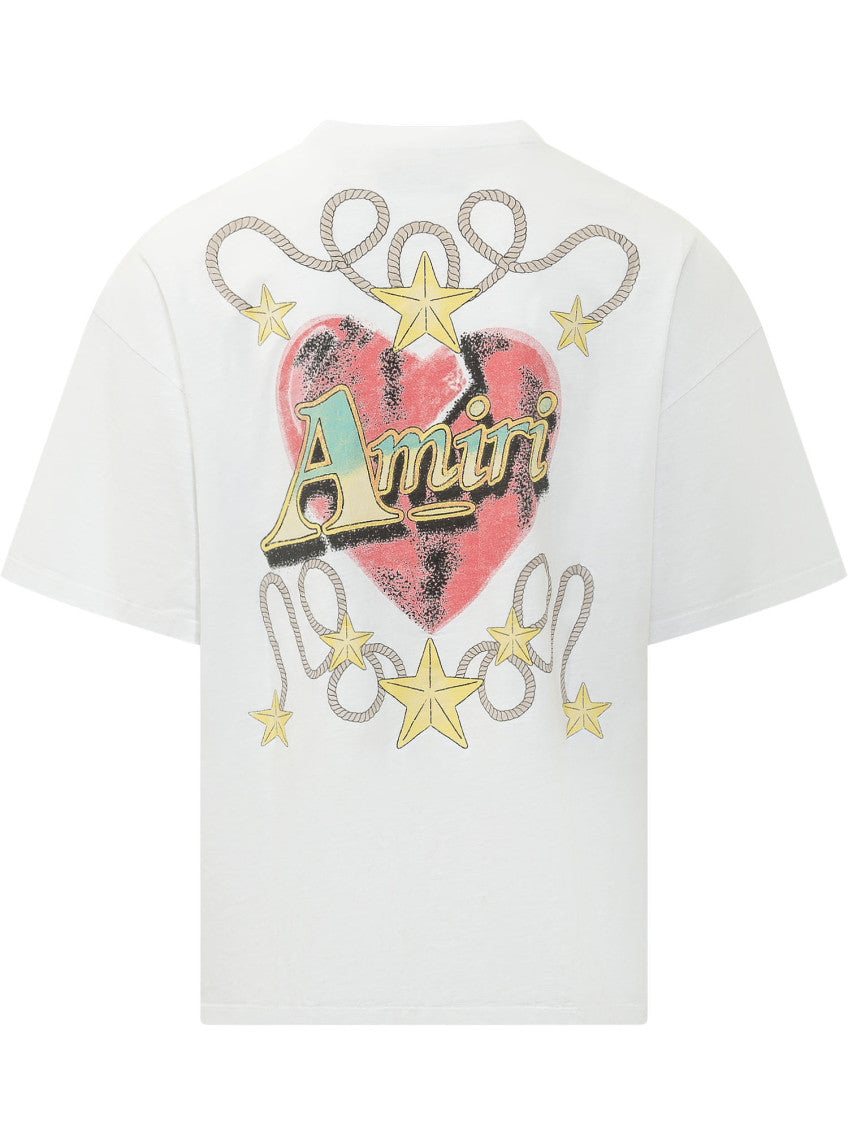 White Graphic Logo T-Shirt 2