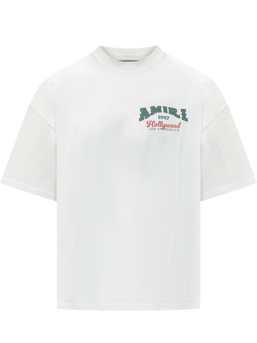 White Graphic Logo T-Shirt 1