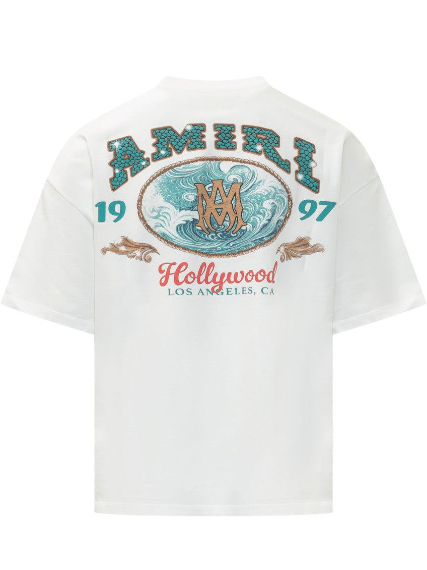 White Graphic Logo T-Shirt 2