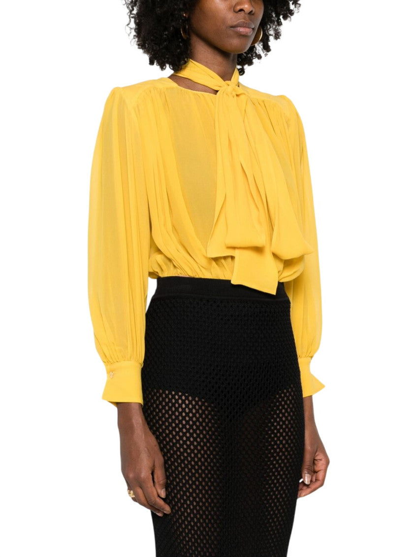 Yellow Band Collar Top 4