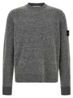 Grey Crew Neck Sweater 1