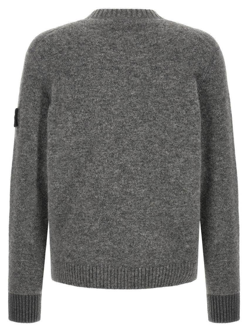 Grey Crew Neck Sweater 2