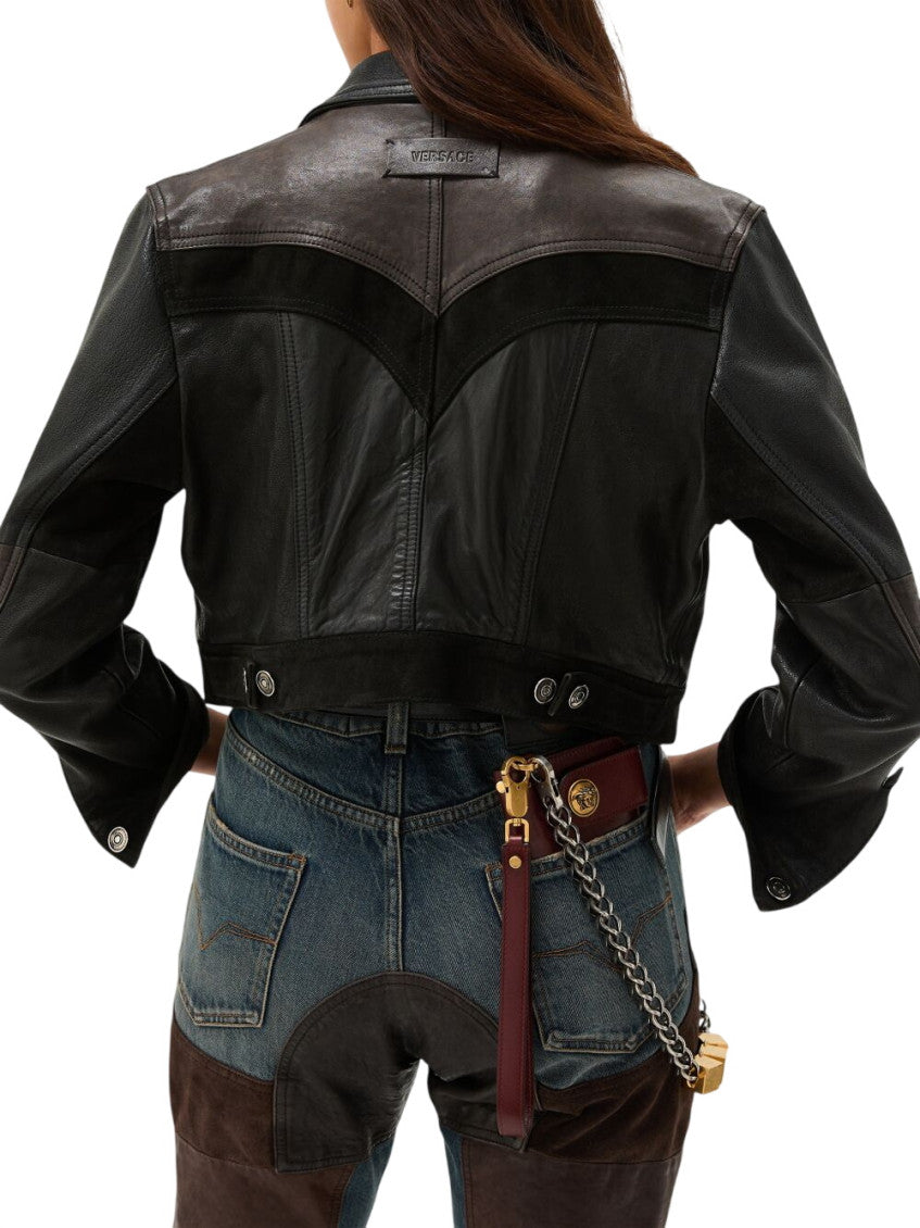 Black Shirt Collar Jacket 3