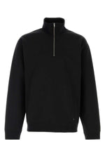 Black Half Zip Sweatshirt 1